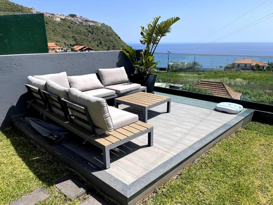 Panoramic View: Lux 3 Bed With Heated Pool Villa Arco da Calheta  Exterior photo