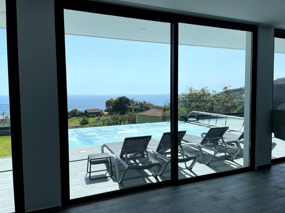 Panoramic View: Lux 3 Bed With Heated Pool Villa Arco da Calheta  Exterior photo