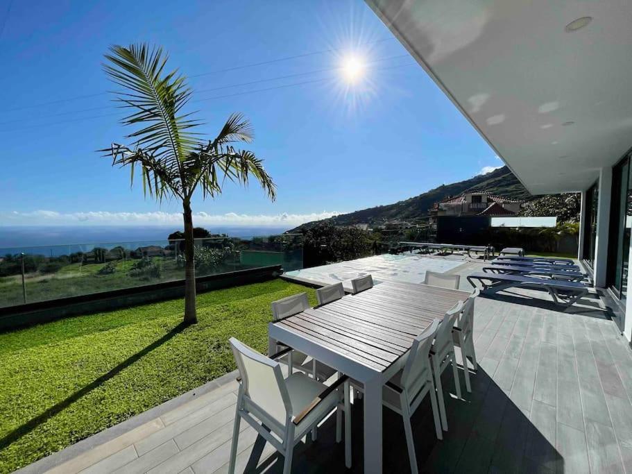 Panoramic View: Lux 3 Bed With Heated Pool Villa Arco da Calheta  Exterior photo